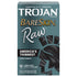 Front View of Trojan Bare Skin raw Lubricated Latex Condoms box