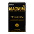 Front View of Trojan Magnum Thin Lubricated Latex Condoms box
